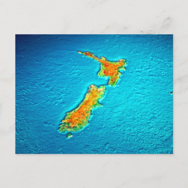 Neuseeland Postkarte (Vorderseite)