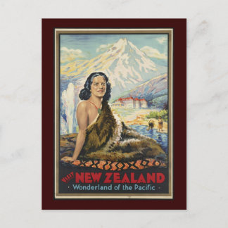 Neuseeland Postkarte