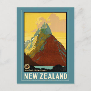Neuseeland Postkarte