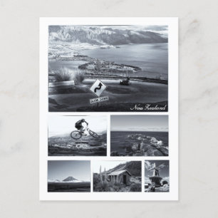 Neuseeland - Queenstown, Tongariro, Koch Postkarte