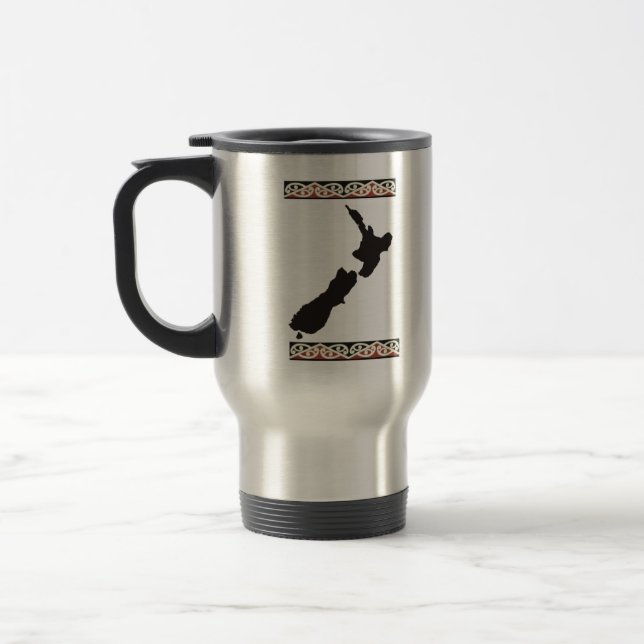 NEUSEELAND-Reise/Pendler-Tasse Reisebecher (Links)