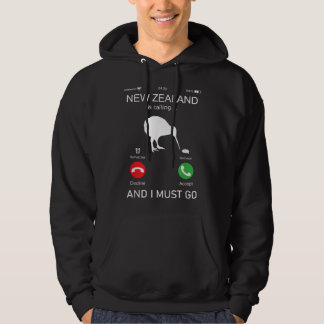 Neuseeland ruft an und ich muss gehen, zealand fun hoodie
