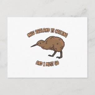 Neuseeland ruft postkarte
