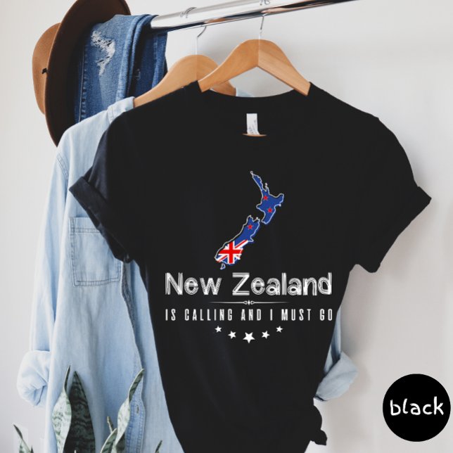 Neuseeland ruft und ich muss T - Shirt gehen (Von Creator hochgeladen)