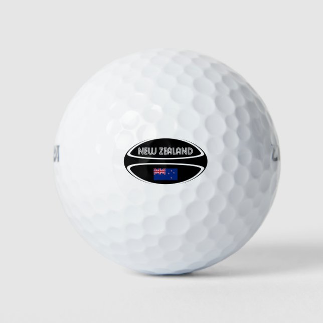 Neuseeland Rugby Ball (Vorderseite)