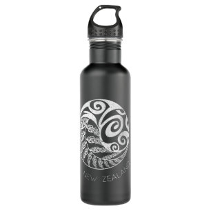 Neuseeland Rugby Maori Inspirierte Kiwi & Silver F Edelstahlflasche