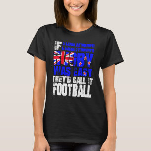 Neuseeland Rugby Player Coach Christmas Gag T-Shirt