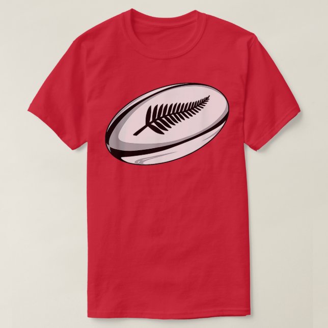 Neuseeland Rugby T Shirt Jersey (Design vorne)