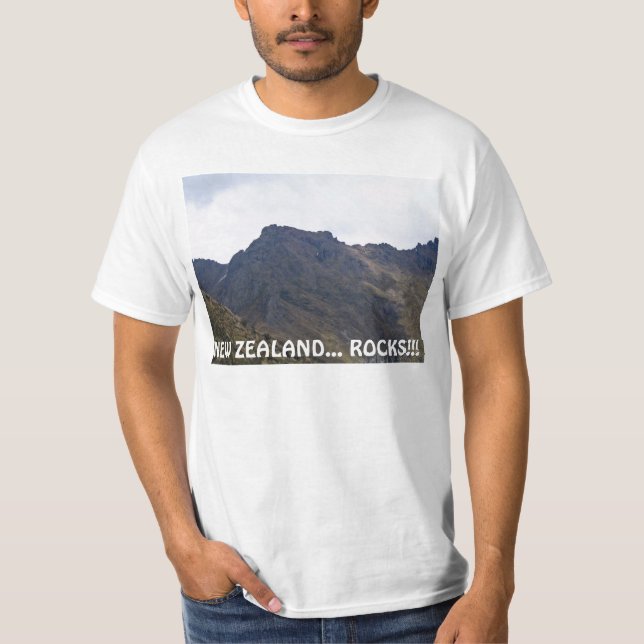Neuseeland schaukelt Shirt (Vorderseite)