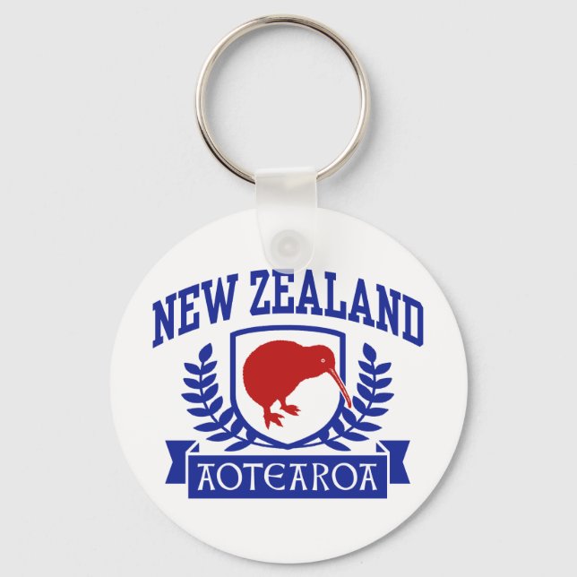 Neuseeland Schlüsselanhänger (Vorderseite)