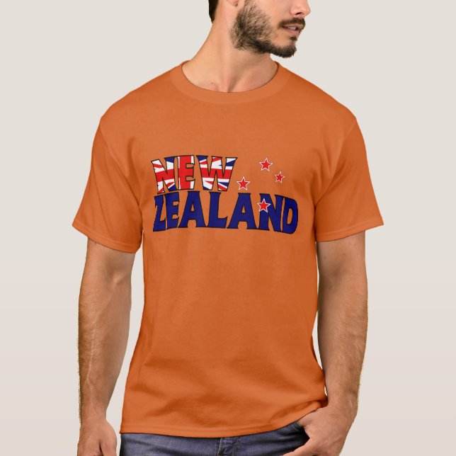 Neuseeland-Shirt T-Shirt (Vorderseite)