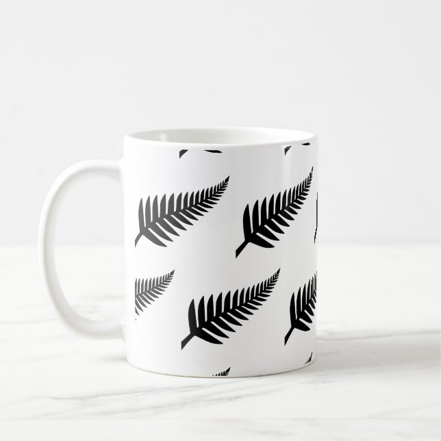 Neuseeland Silver Fern Kaffeetasse (Links)