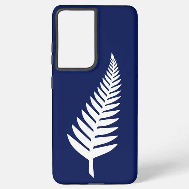 Neuseeland Silver Fern Samsung Galaxy Hülle (Rückseite)