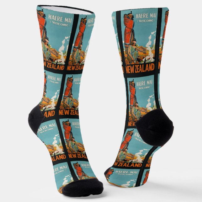 Neuseeland Socken (Gewinkelt)