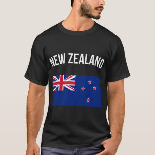 Neuseeland Sportflagge Neuseeland T-Shirt