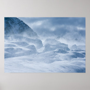 Neuseeland, Südinsel, Arrowsmith Range. Poster