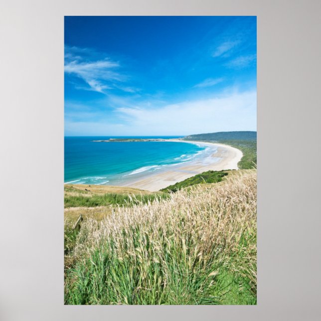 Neuseeland, Südinsel, Catlins, Tautuku Bay Poster (Vorne)