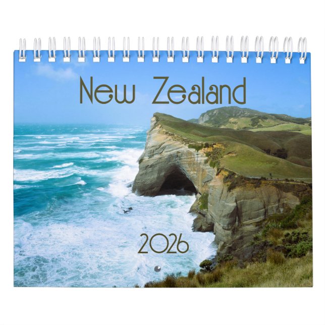 Neuseeland Südinsel Kalender 2026 (Titelbild)