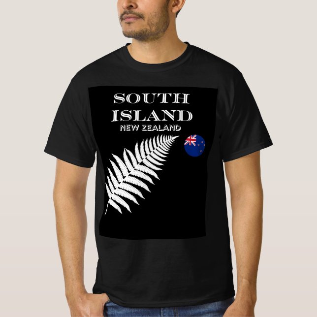Neuseeland, Südinsel, Kiwi Land, Maori Land T-Shirt (Vorderseite)