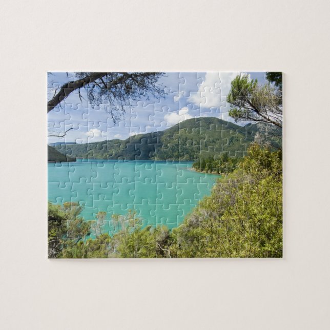 Neuseeland, Südinsel, Marlborough Sounds. Puzzle (Horizontal)