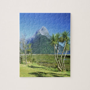 Neuseeland, Südinsel, Mitre Peak, Puzzle