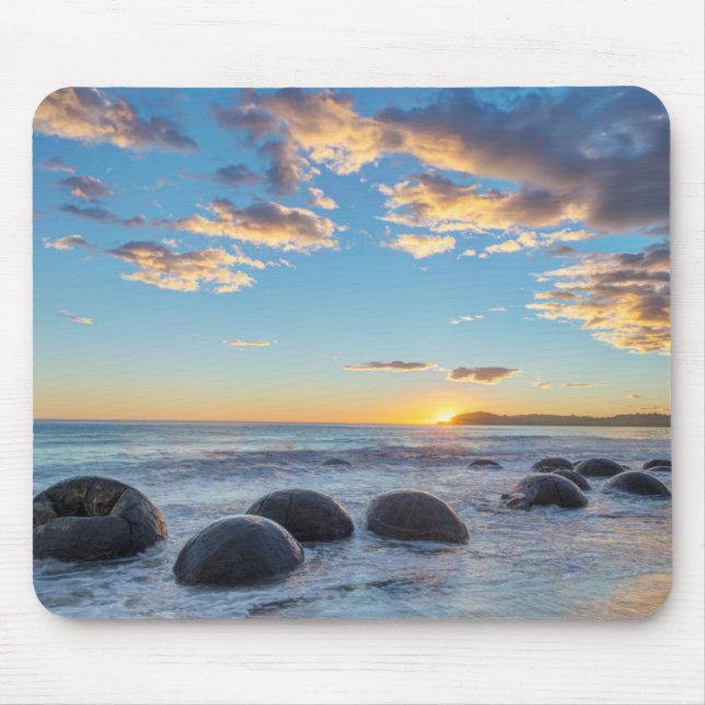Neuseeland, Südinsel, Moeraki Boulders Mousepad (Vorne)