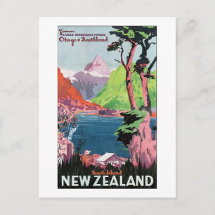 Neuseeland Südinsel Postkarte