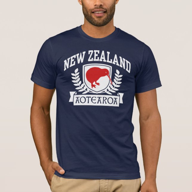 Neuseeland T-Shirt (Vorderseite)