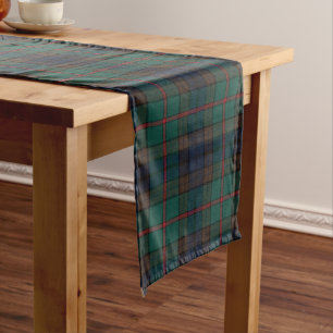 Neuseeland-Tartan-Karomuster Mittelgroßer Tischläufer