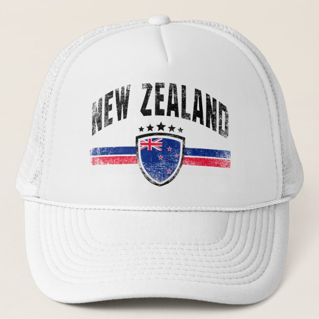Neuseeland Truckerkappe (Vorderseite)