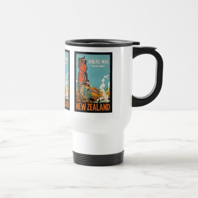 Neuseeland Vintage Tasse (Rechts)