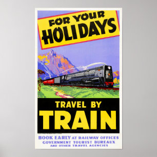 Neuseeland Vintage Travel Poster neu