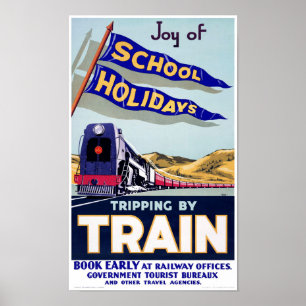 Neuseeland Vintage Travel Poster neu