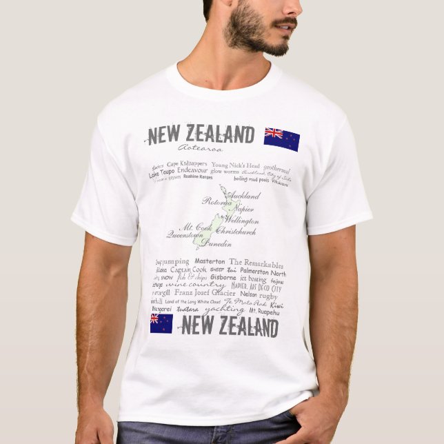 NEUSEELAND WIE… T - Shirt (Vorderseite)