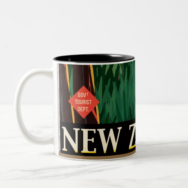 Neuseeland Zweifarbige Tasse (Links)