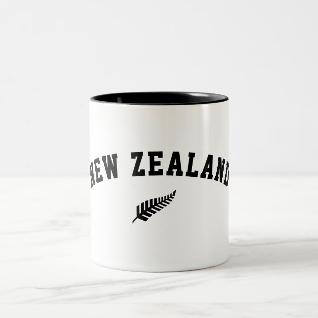 Neuseeland Zweifarbige Tasse (Mittel)