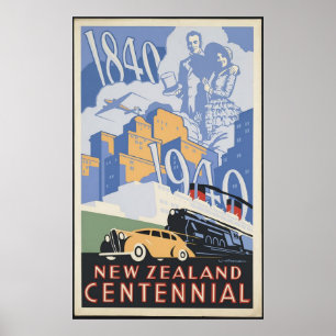 NeuseelandCentennial Poster