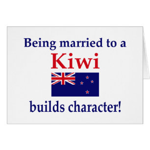 Neuseeländer errichtet Charakter