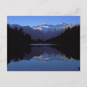Neuseeländische Alpen Postkarte
