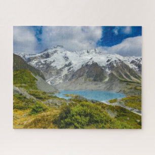 Neuseeländische Berge Landschaftlich Jigsaw Puzzl Puzzle
