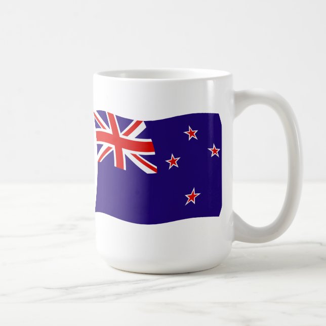 Neuseeländische Flag-Tasse Kaffeetasse (Rechts)