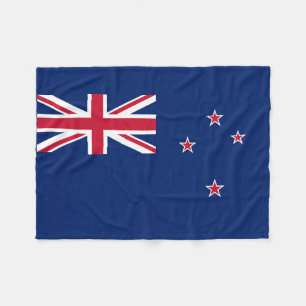Neuseeländische Flagge Fleecedecke