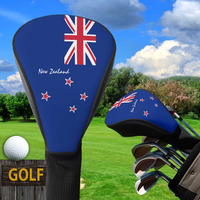Neuseeländische Flagge, Golf-Kiwi / Golf Clubs Abd Headcover (Von Creator hochgeladen)