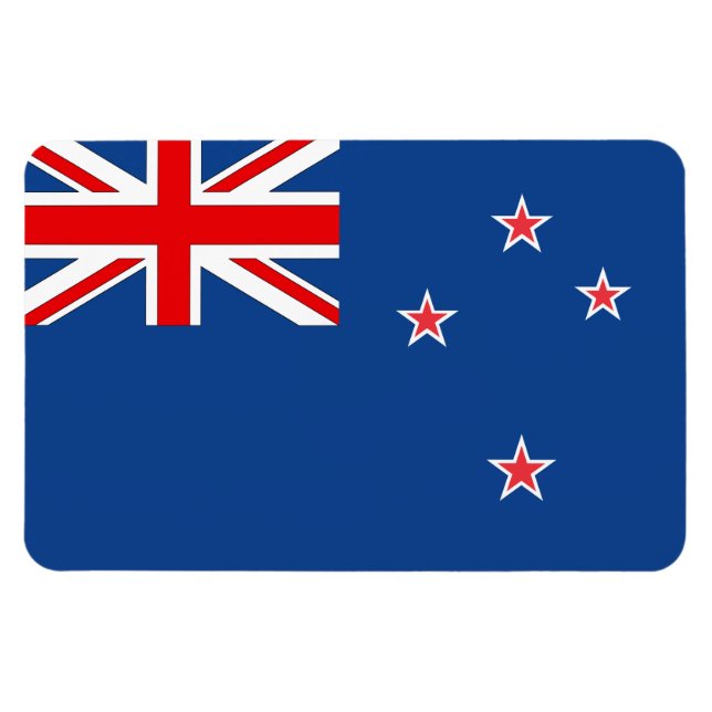 Neuseeländische Flagge Magnet (Horizontal)