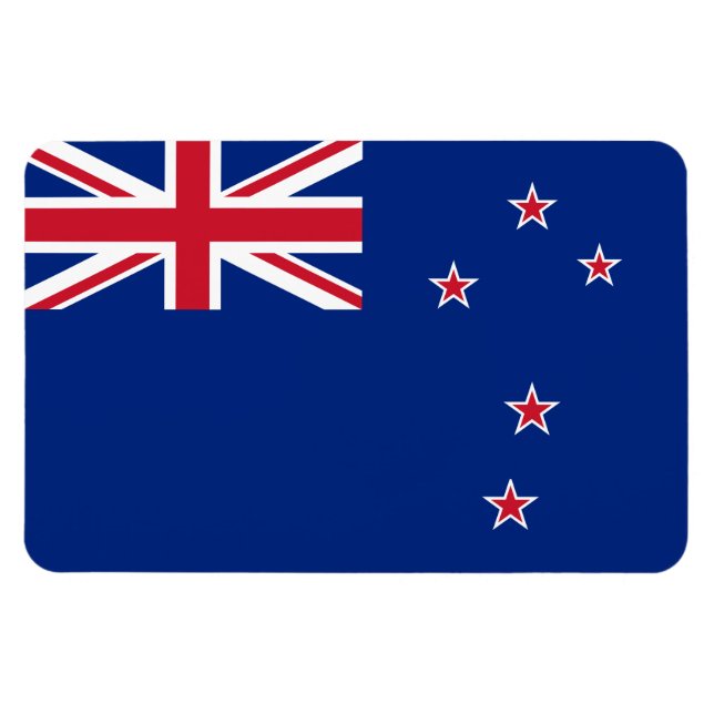 Neuseeländische Flagge Magnet (Horizontal)