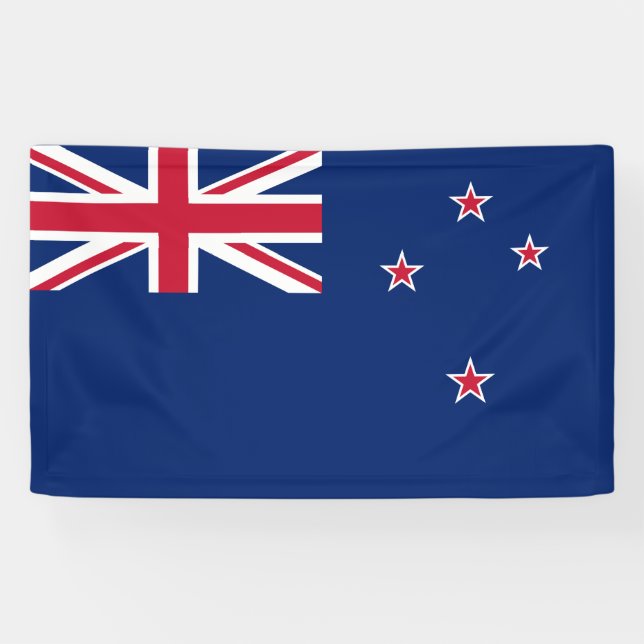 Neuseeländische Flagge (NZ) Banner (Horizontal)