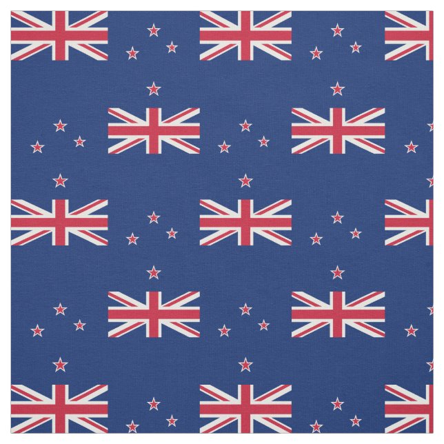 Neuseeländische Flagge Stoff (Muster)