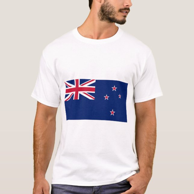 Neuseeländische Flagge T-Shirt (Vorderseite)