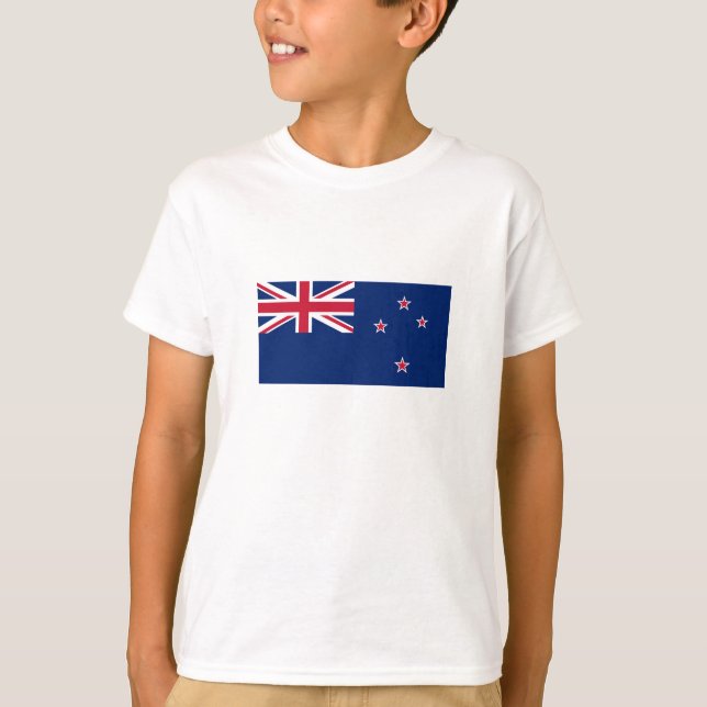 Neuseeländische Flagge T-Shirt (Vorderseite)
