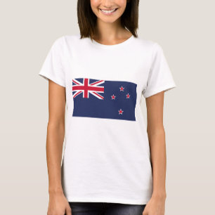 Neuseeländische Flagge T-Shirt
